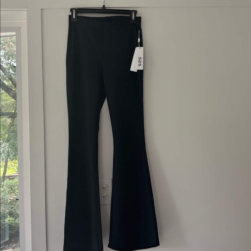 525 America Black Flare Pants